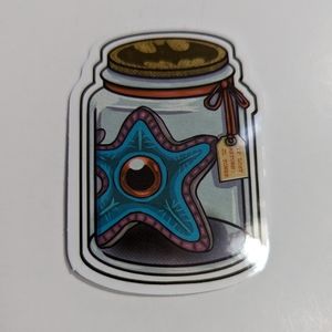 Batman starfish sticker